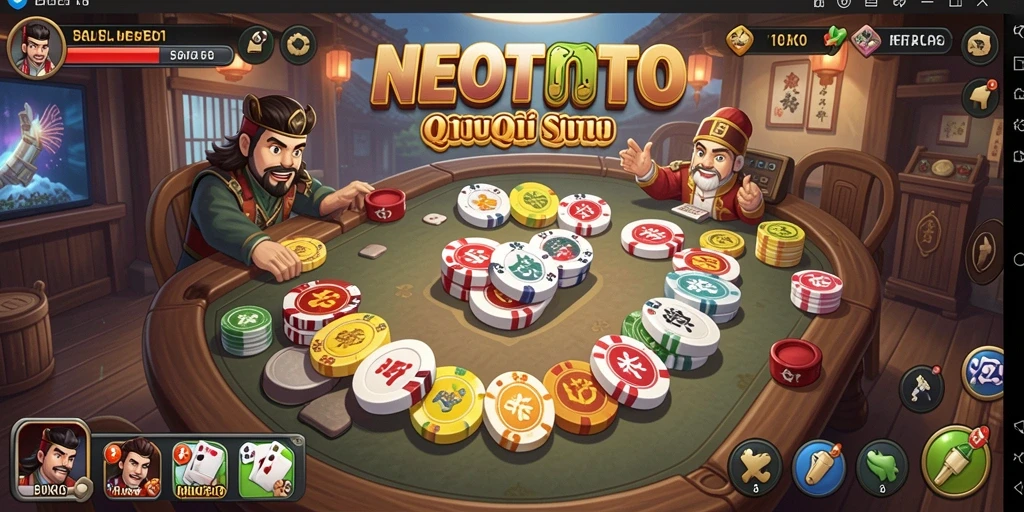 Tampilan gameplay seru di NEOTOTO dengan pemain beradu strategi.