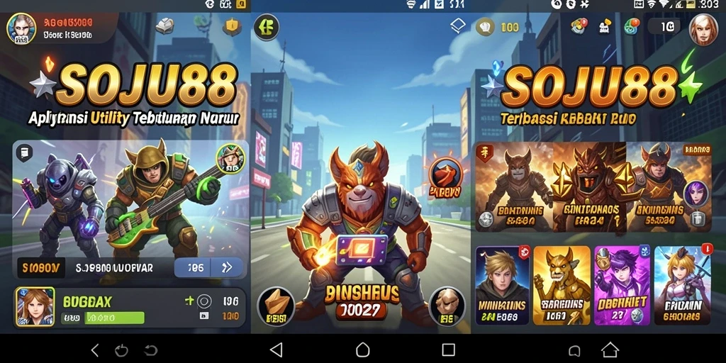 Tampilan antarmuka SOJU88 yang ramah pengguna dan fungsional.